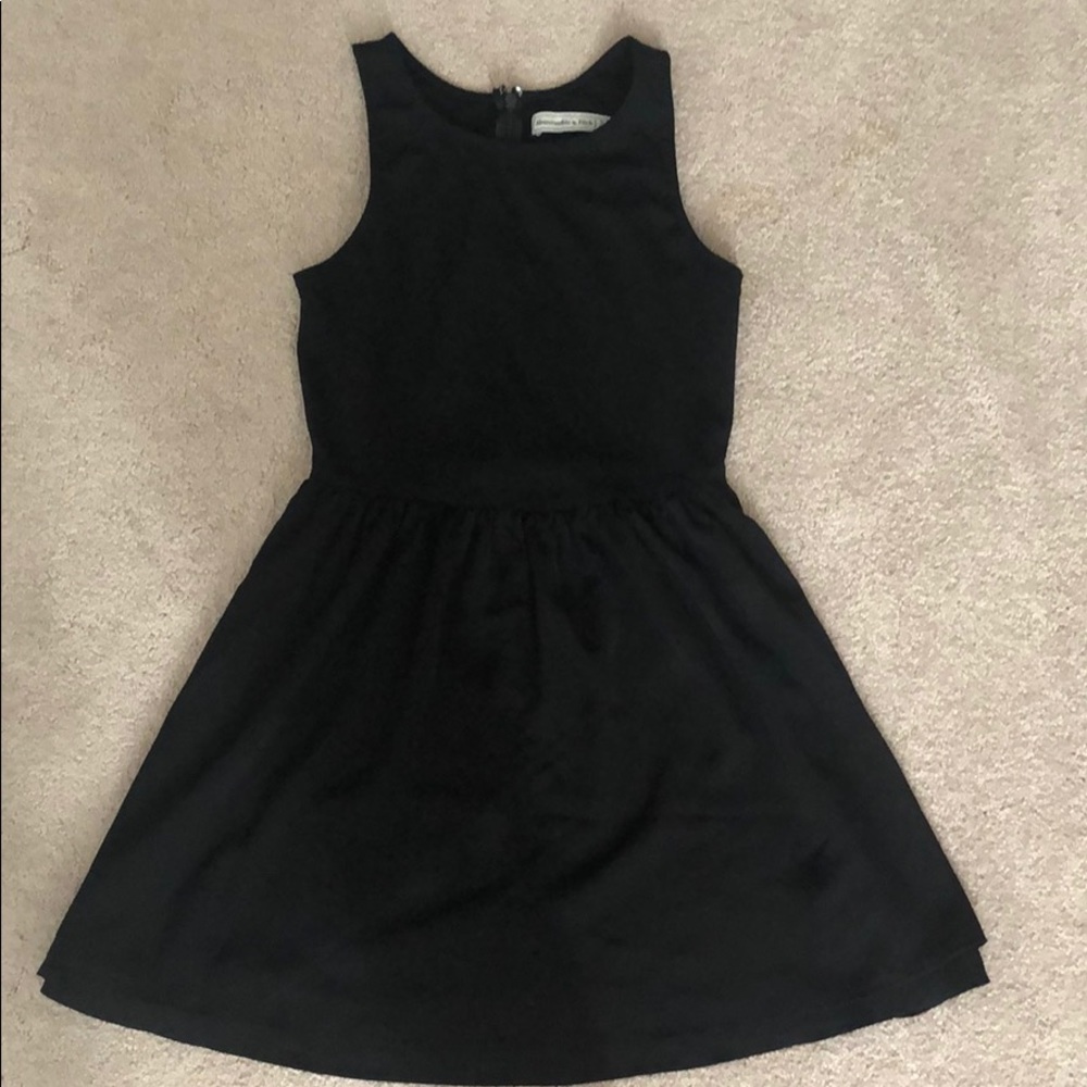 Black Abercrombie & Fitch mini skater dress